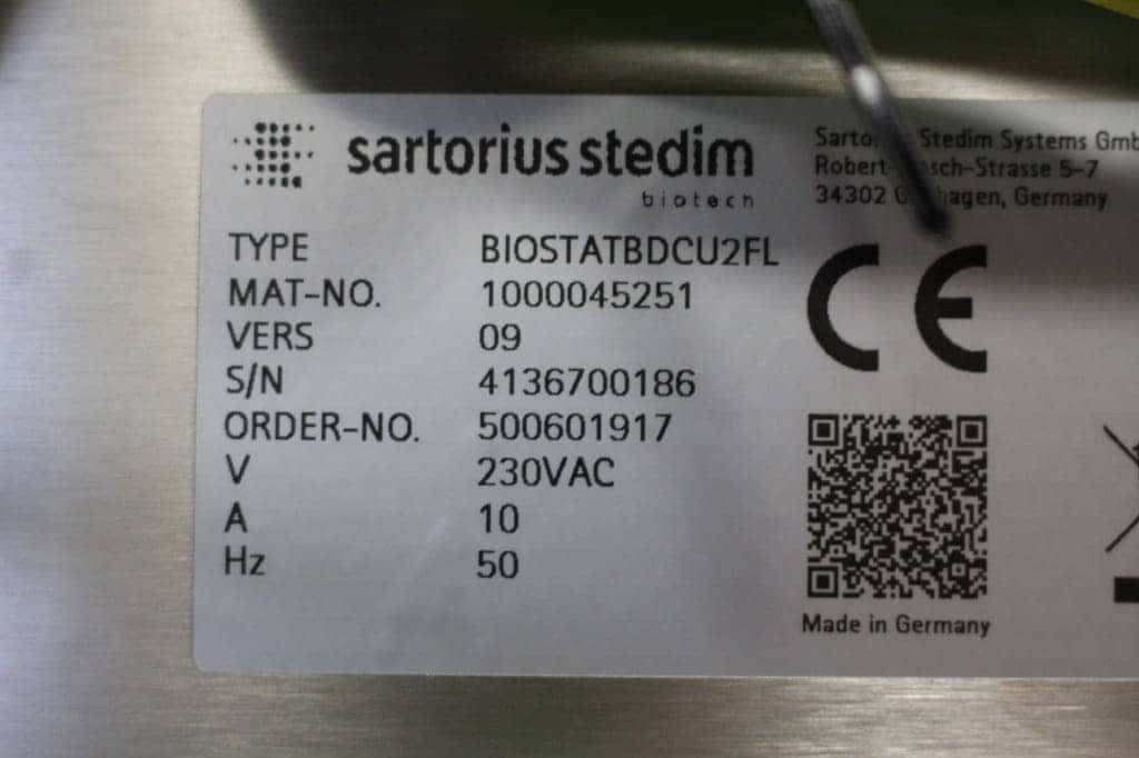 Sartorius Biostat B-DCU Bioreactor System, image 9