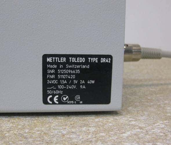 Mettler Toledo Tbox DR42 Control Unit, image 3