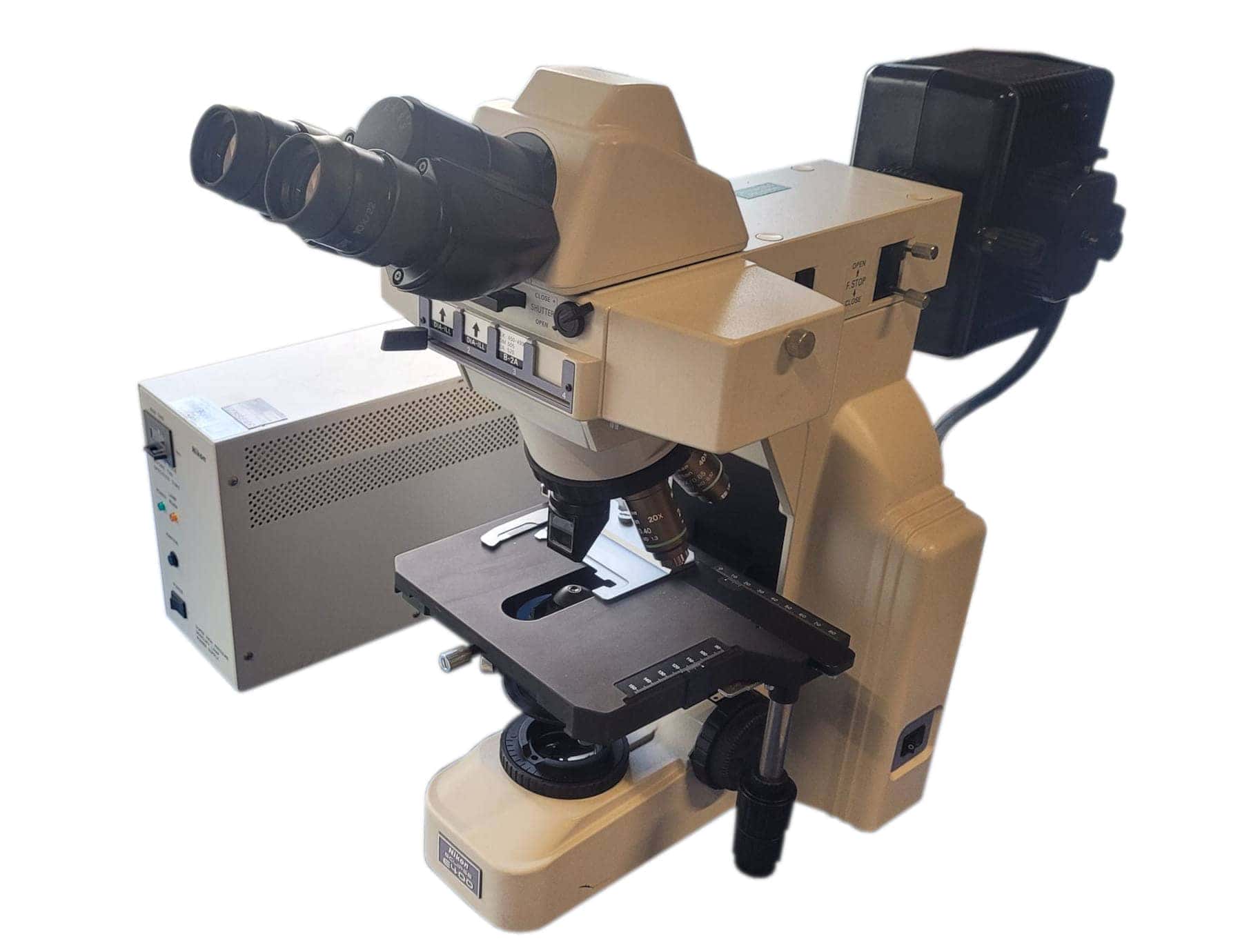 Nikon Eclipse E400 Binocular Fluorescence Microscope, image 2