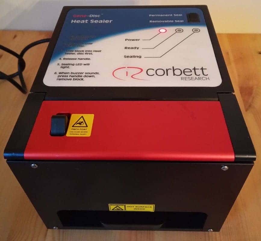 Corbett HS-01 Gene-Disk Heat Sealer