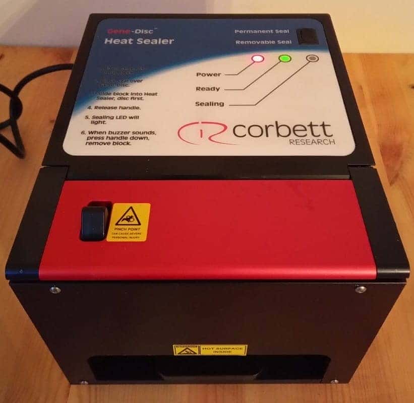 Corbett HS-01 Gene-Disk Heat Sealer, image 2