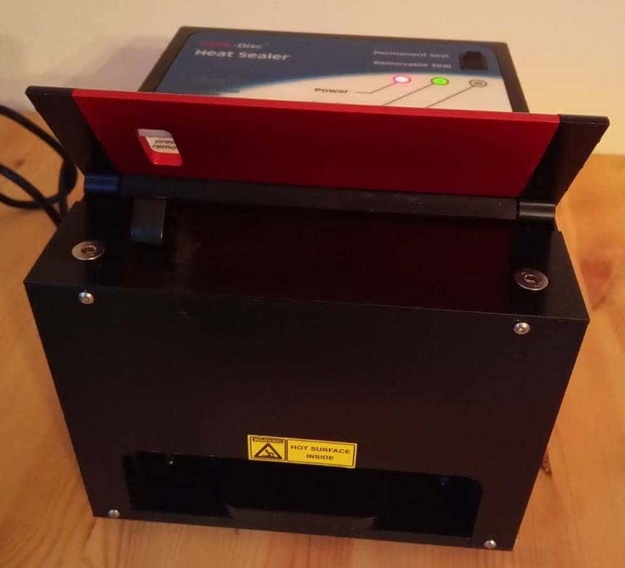 Corbett HS-01 Gene-Disk Heat Sealer, image 3