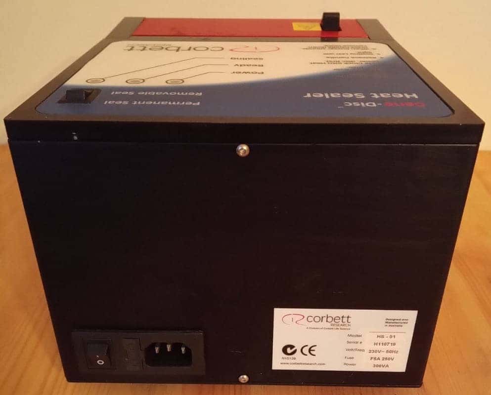 Corbett HS-01 Gene-Disk Heat Sealer, image 5