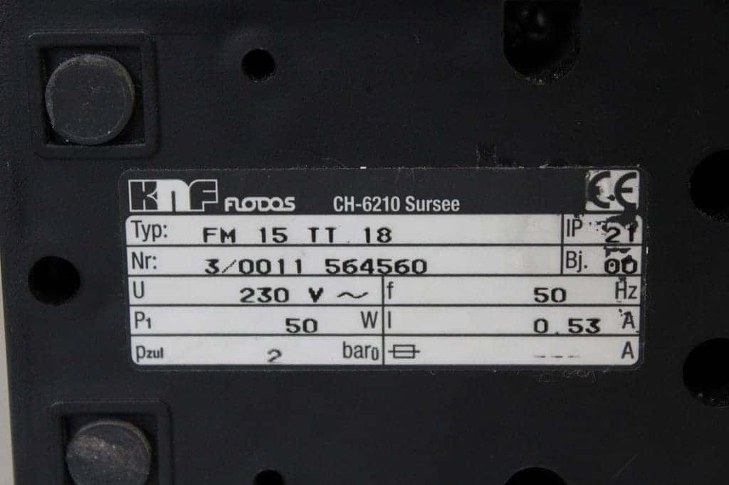 KnF FM 15 TT Diaphragm Pump, image 2