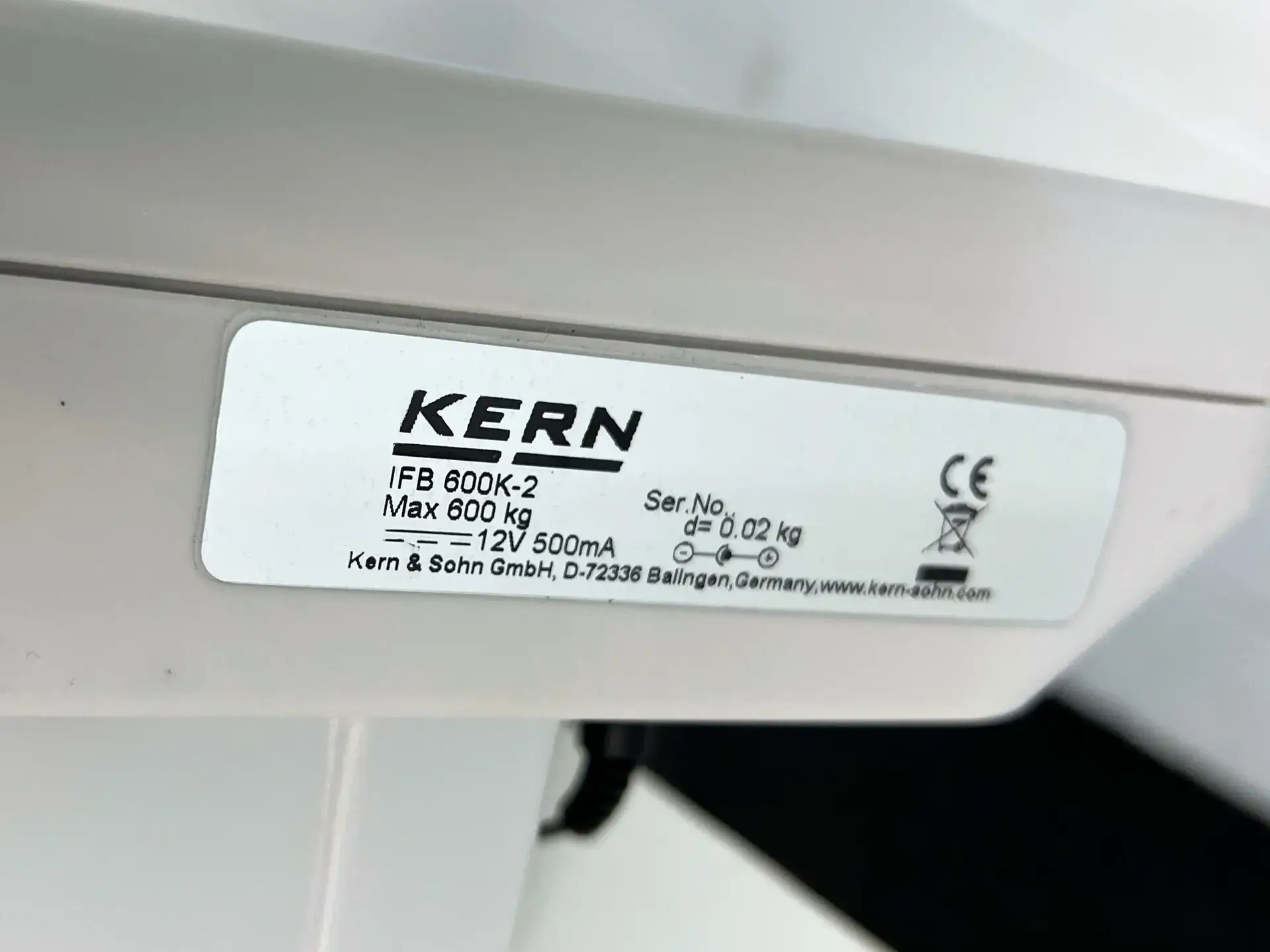 Kern IFB 600K-2 Industrial Balance, image 5