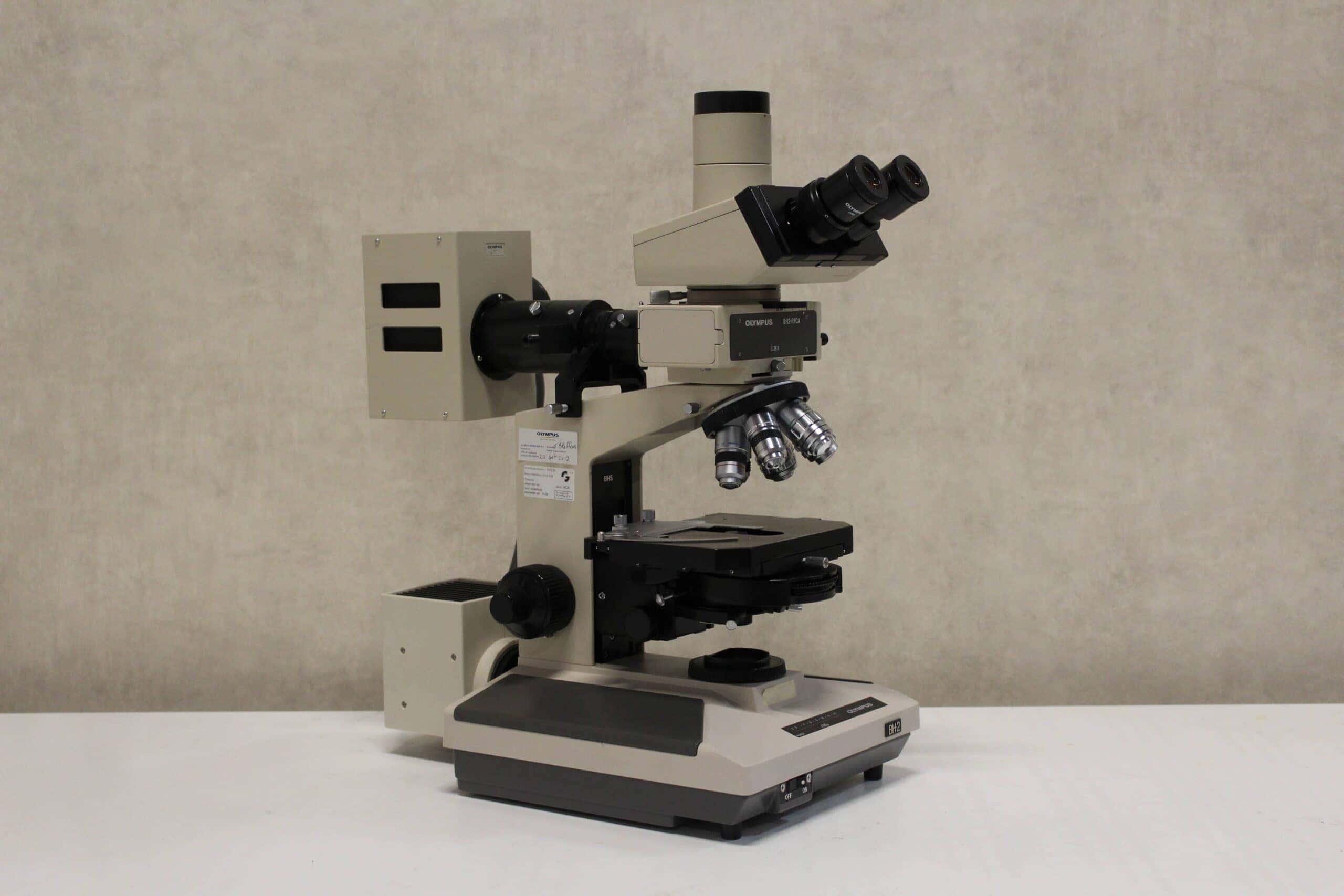 Olympus BH2-RFCA Trinocular Fluorescence Microscope, image 3