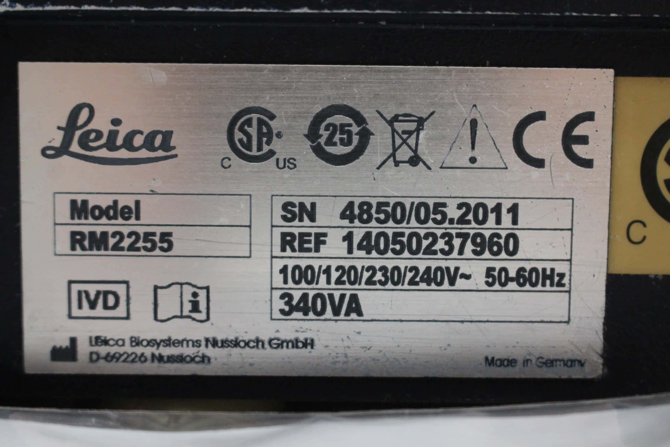 Leica RM2255 Automatic Microtome, image 3
