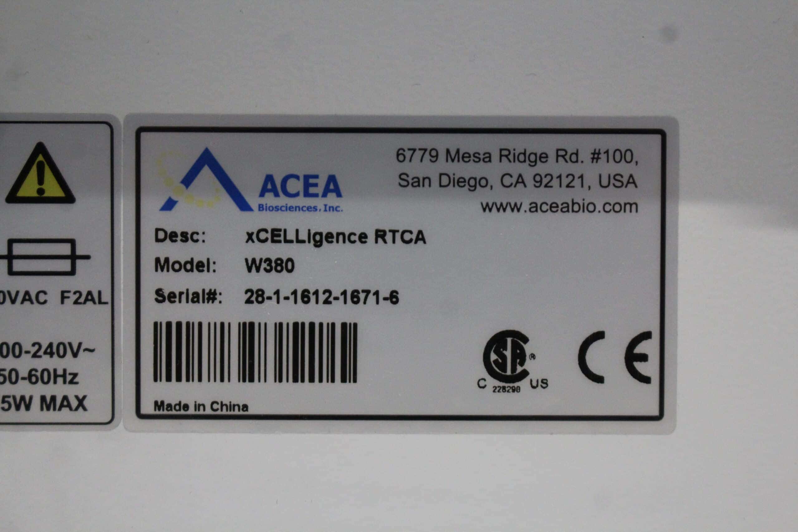 Acea Biosciences xCELLigence RTCA SP Real Time Cell Analyzer, image 4