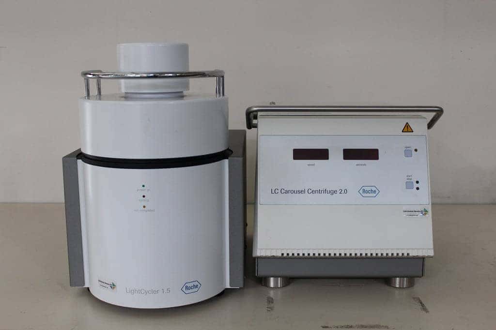 Roche LightCycler 1.5 PCR System + Roche LC Carousel 2.0 Centrifuge