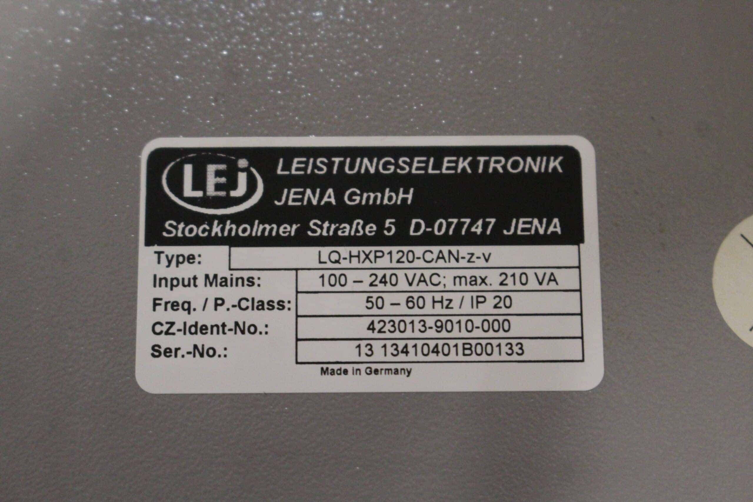 LEJ LQ-HXP 120 Light Source, image 3