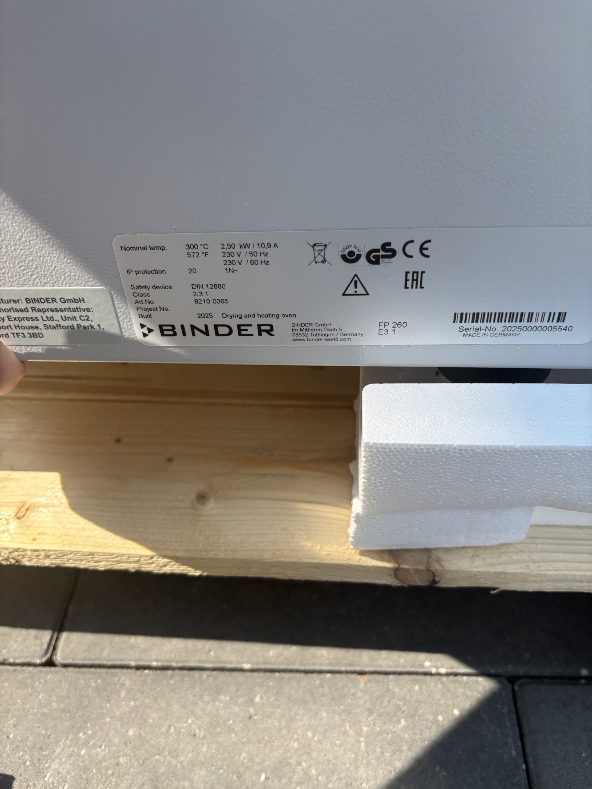 Binder FP 260 Drying Oven, image 6