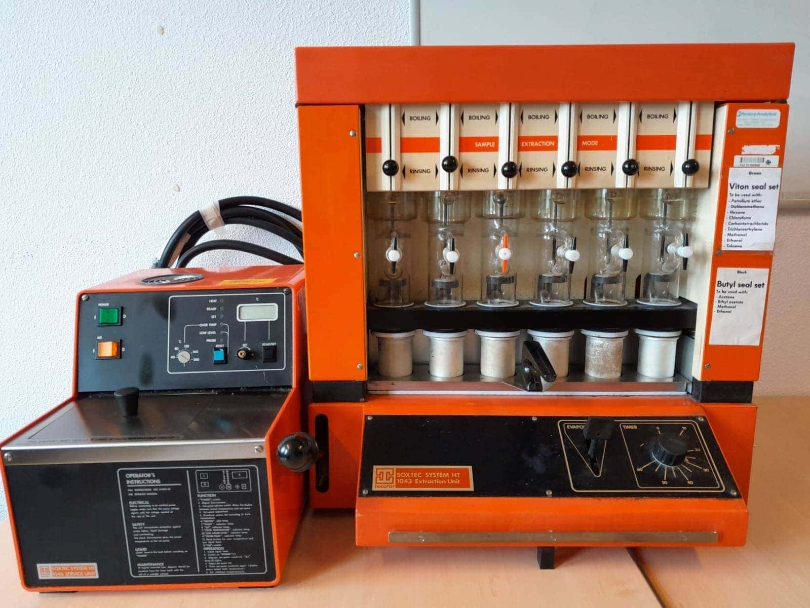 FOSS Tecator Soxtec Extraction System