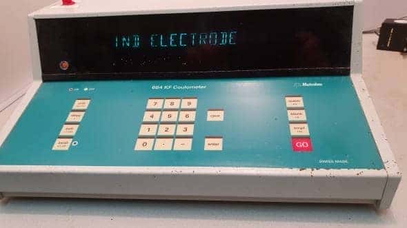 Metrohm 684 KF Coulometer Module