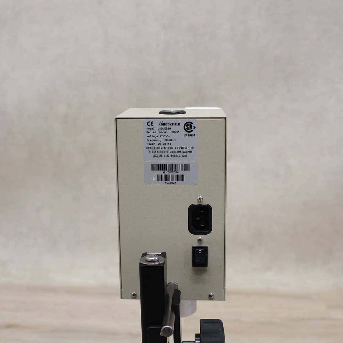 Brookfield DV-E model LVDVE Viscometer, image 5