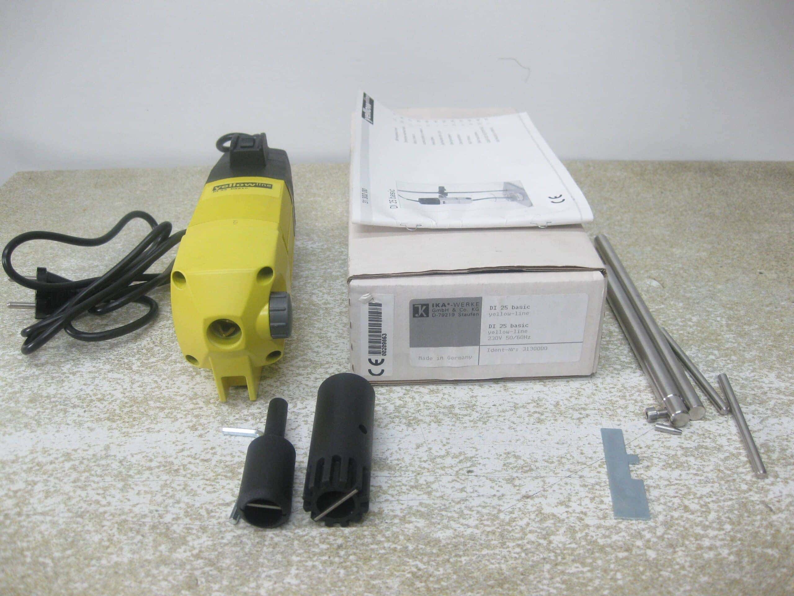 IKA Yellowline DI 25 Ultra Turrax, image 2