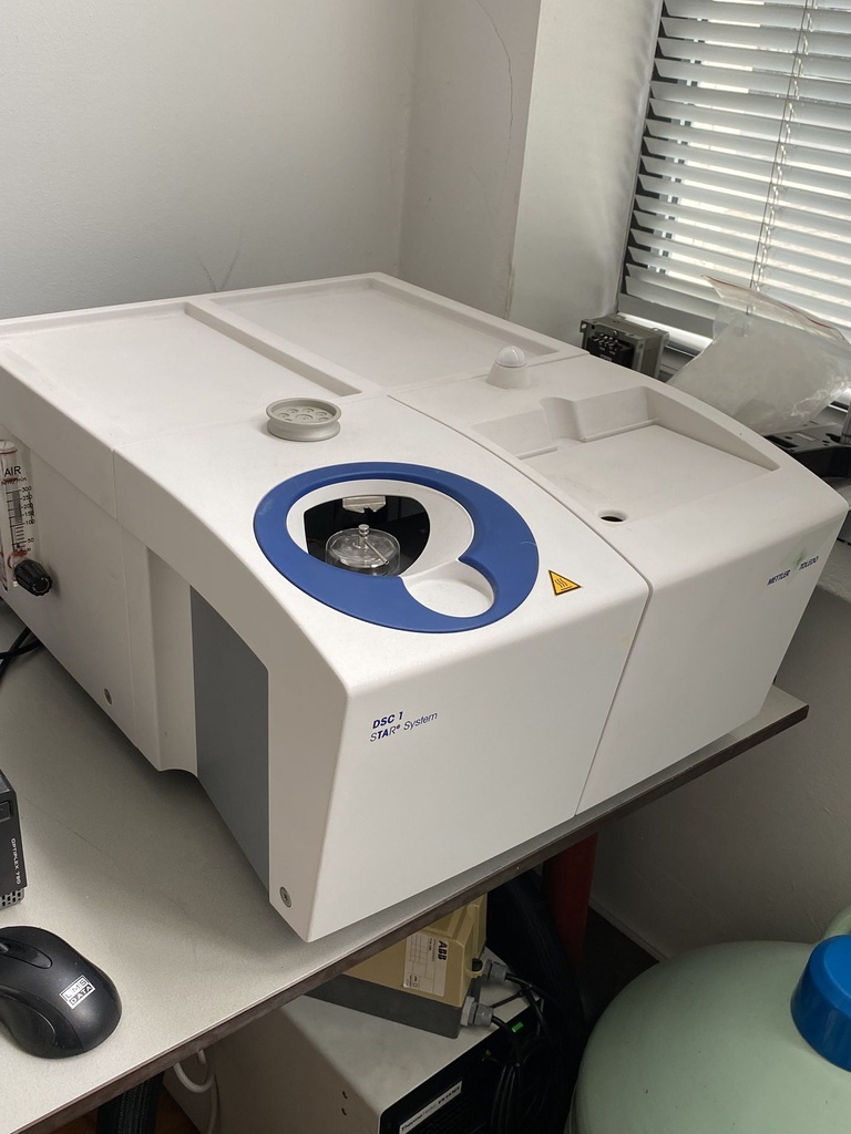 Mettler Toledo DSC 1 STAR Differential Scanning Calorimeter (DSC)