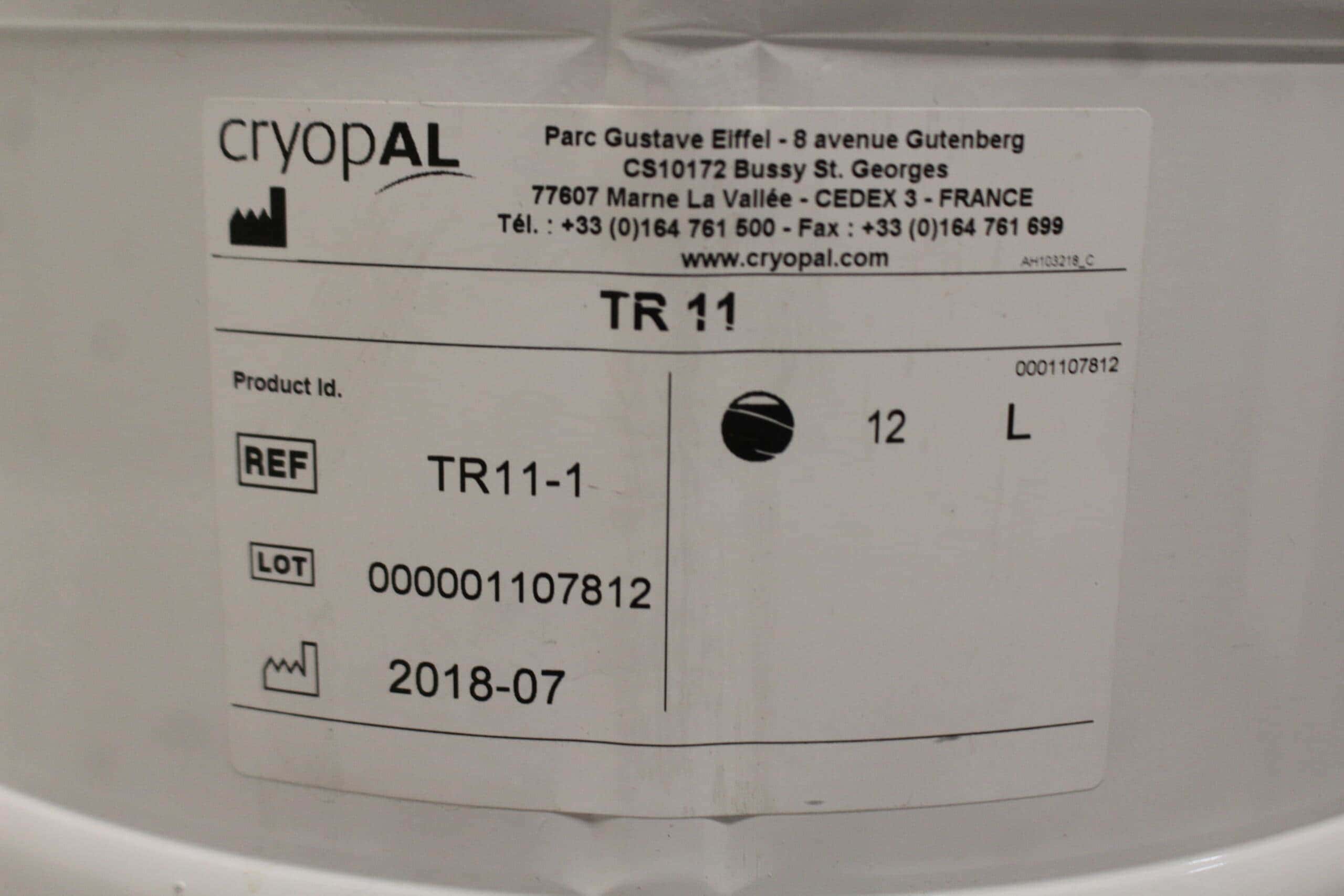 Air Liquide TR11 Nitrogen Dewar, image 3