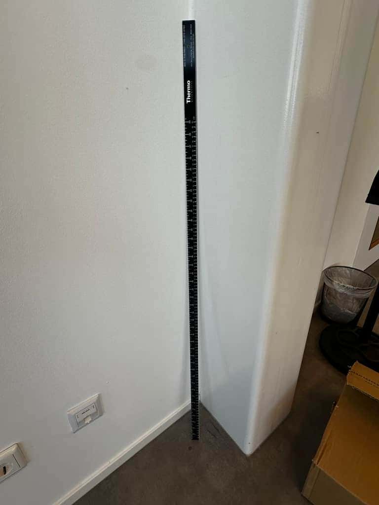 Air liquide 4939 Arpege 70 + Storage vessel and measuring rod, image 3