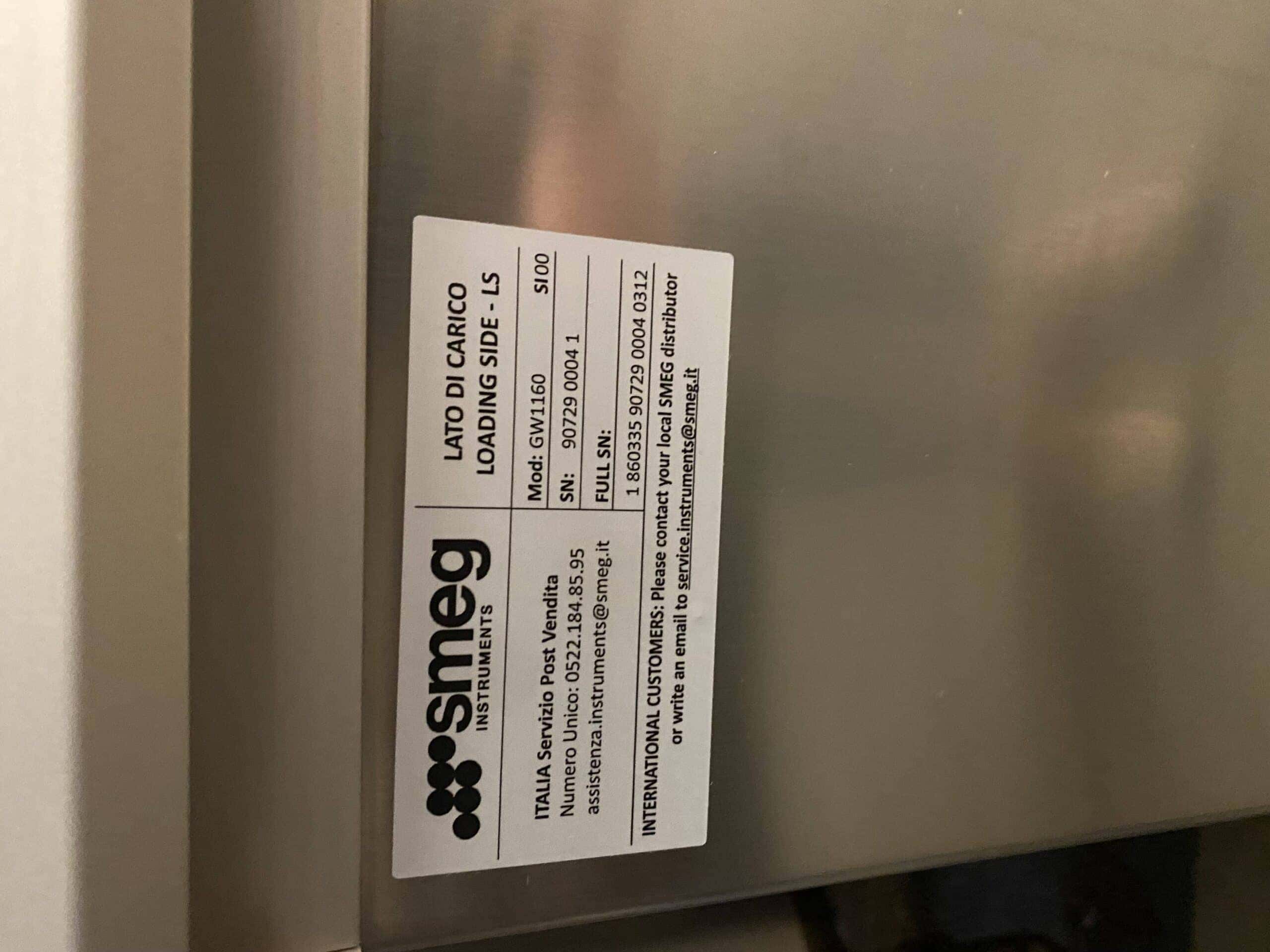 Smeg GW1160 Laboratory Dishwasher, image 2