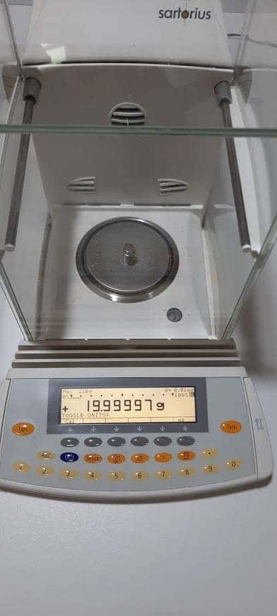 Sartorius ME215P Analytical Balance, image 2