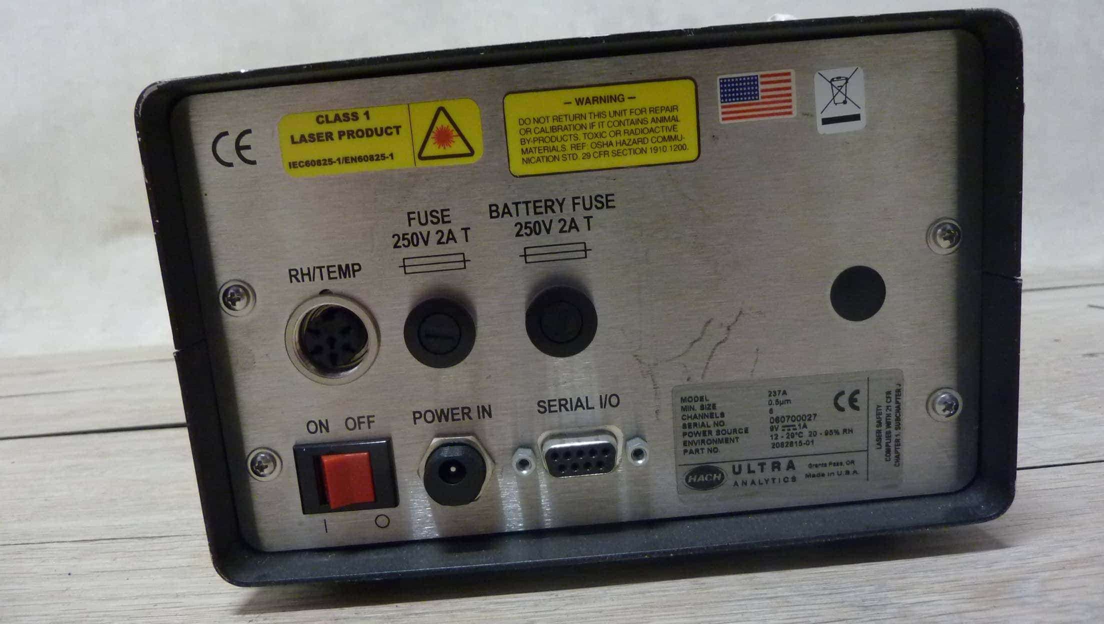 Beckman Coulter Met One 237A Portable Airborne Particle Counter, image 4