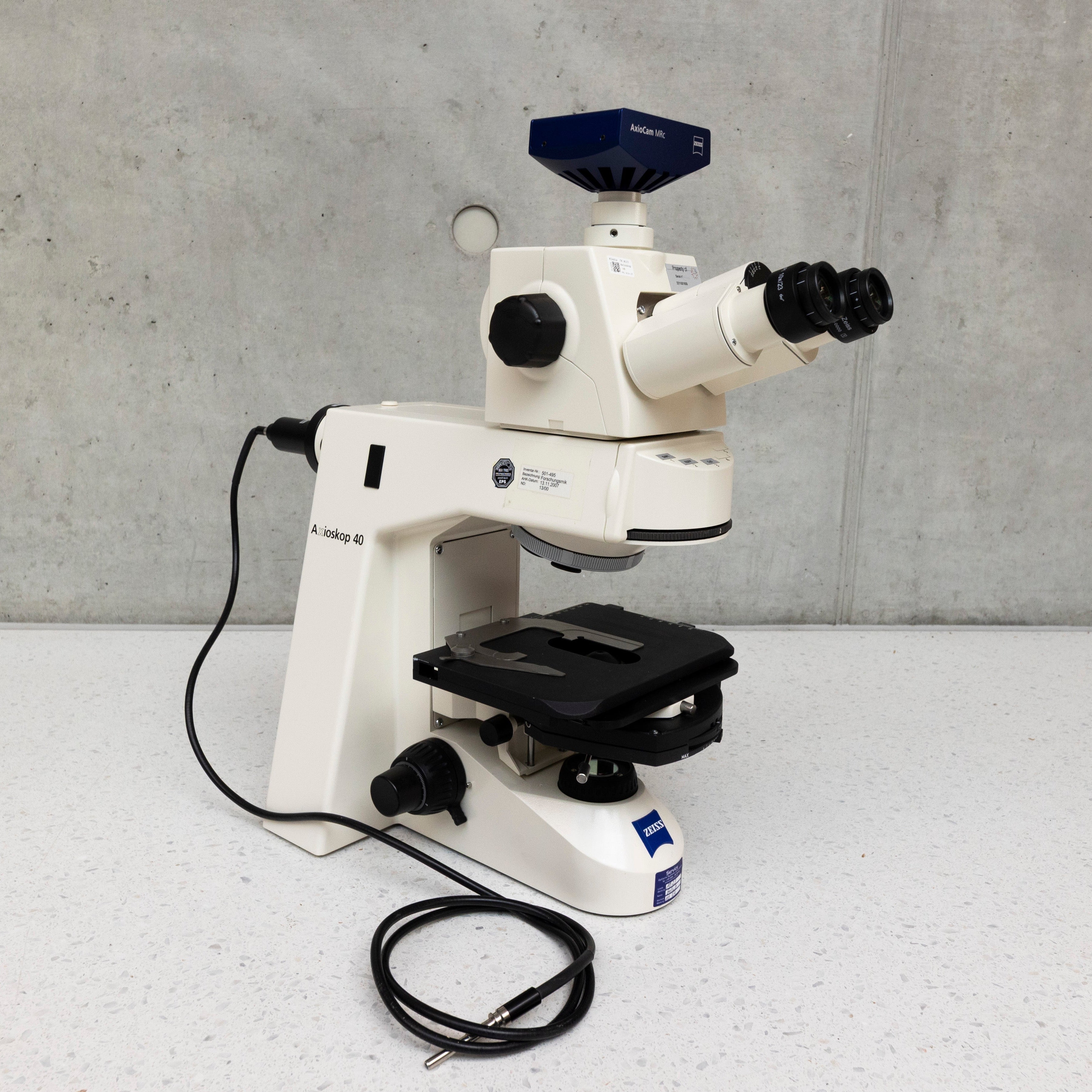 Zeiss Axioskop 40 FL Upright Microscope