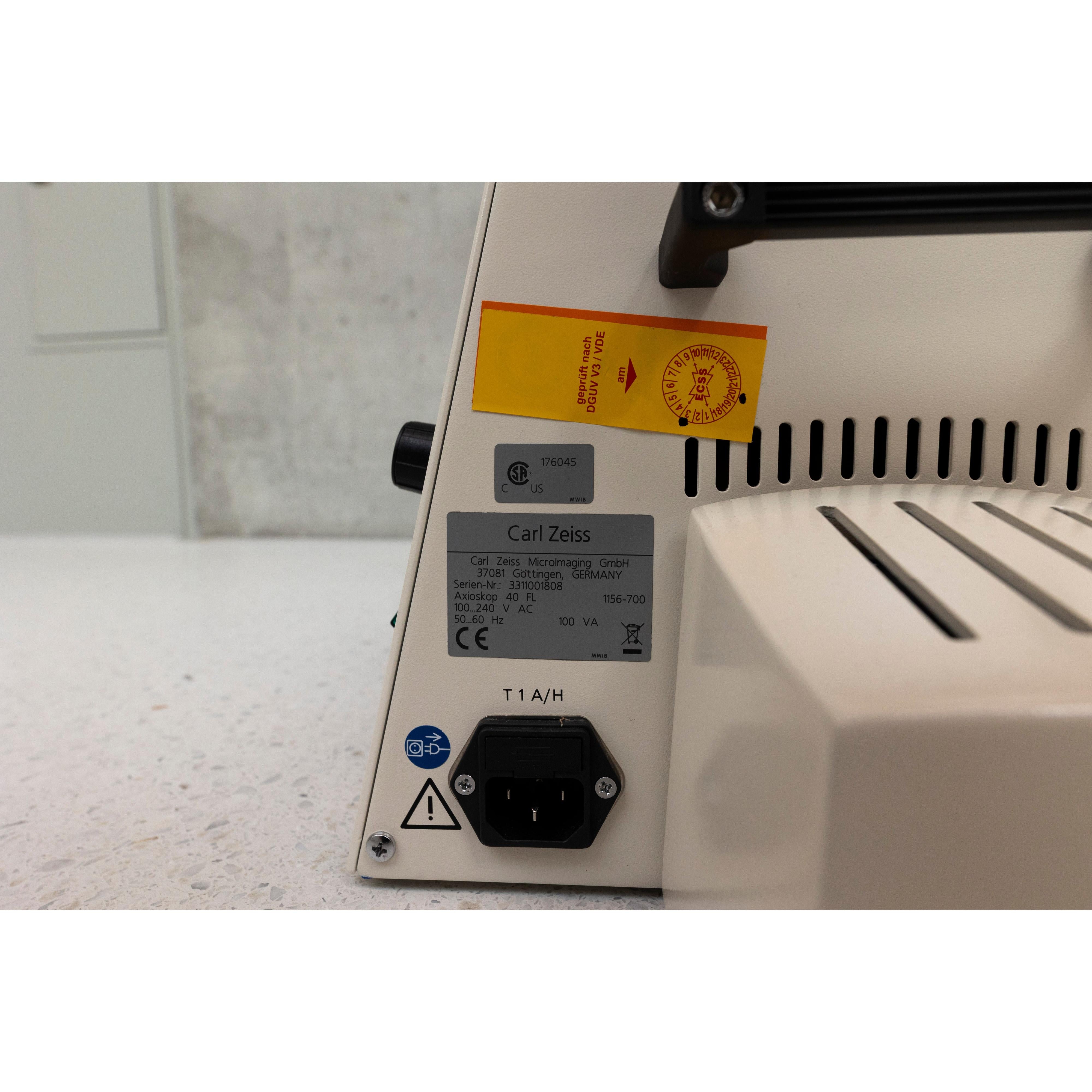 Zeiss Axioskop 40 FL Upright Microscope, image 6