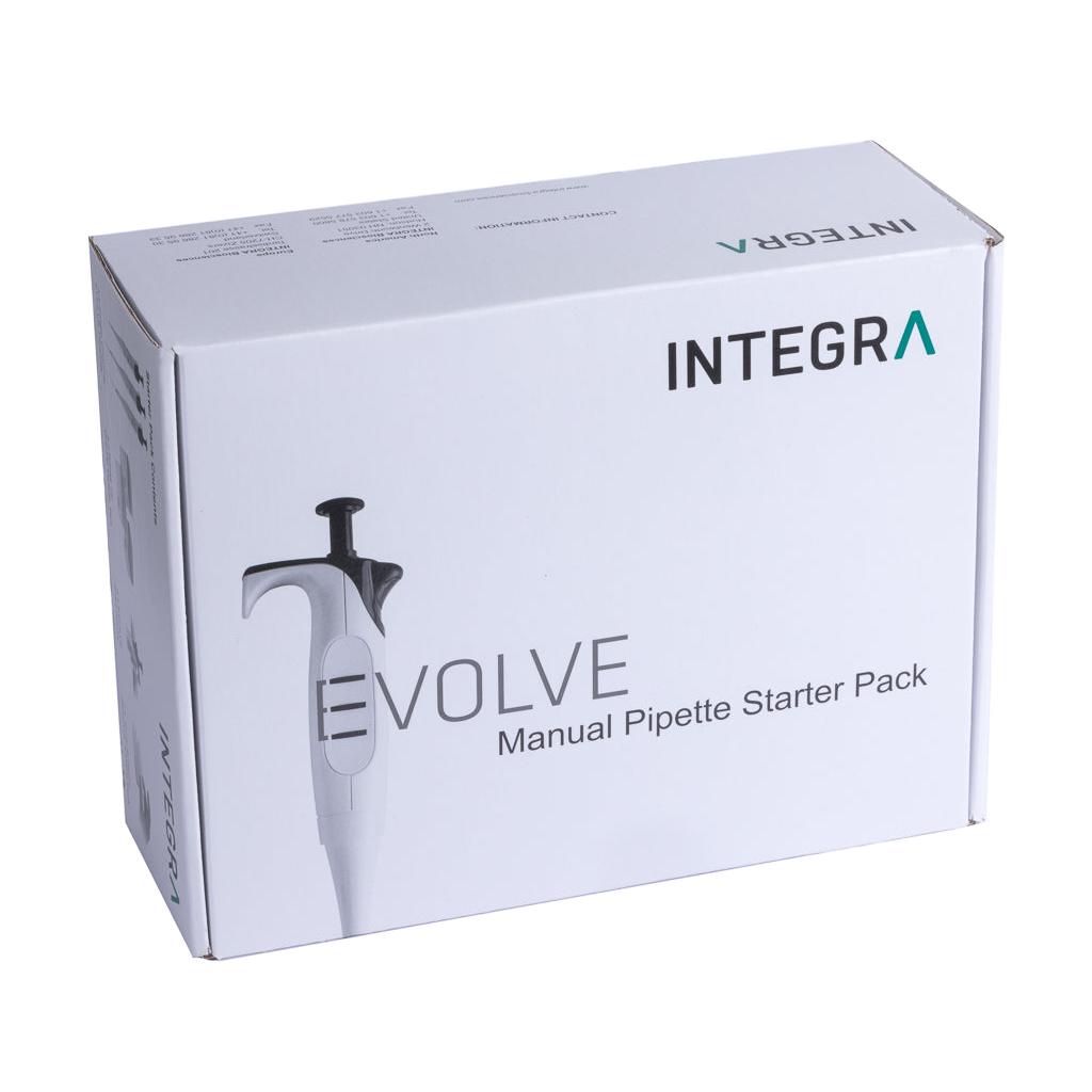 Integra EVOLVE Einkanal-Pipettenset (20, 200, 1000 µL)