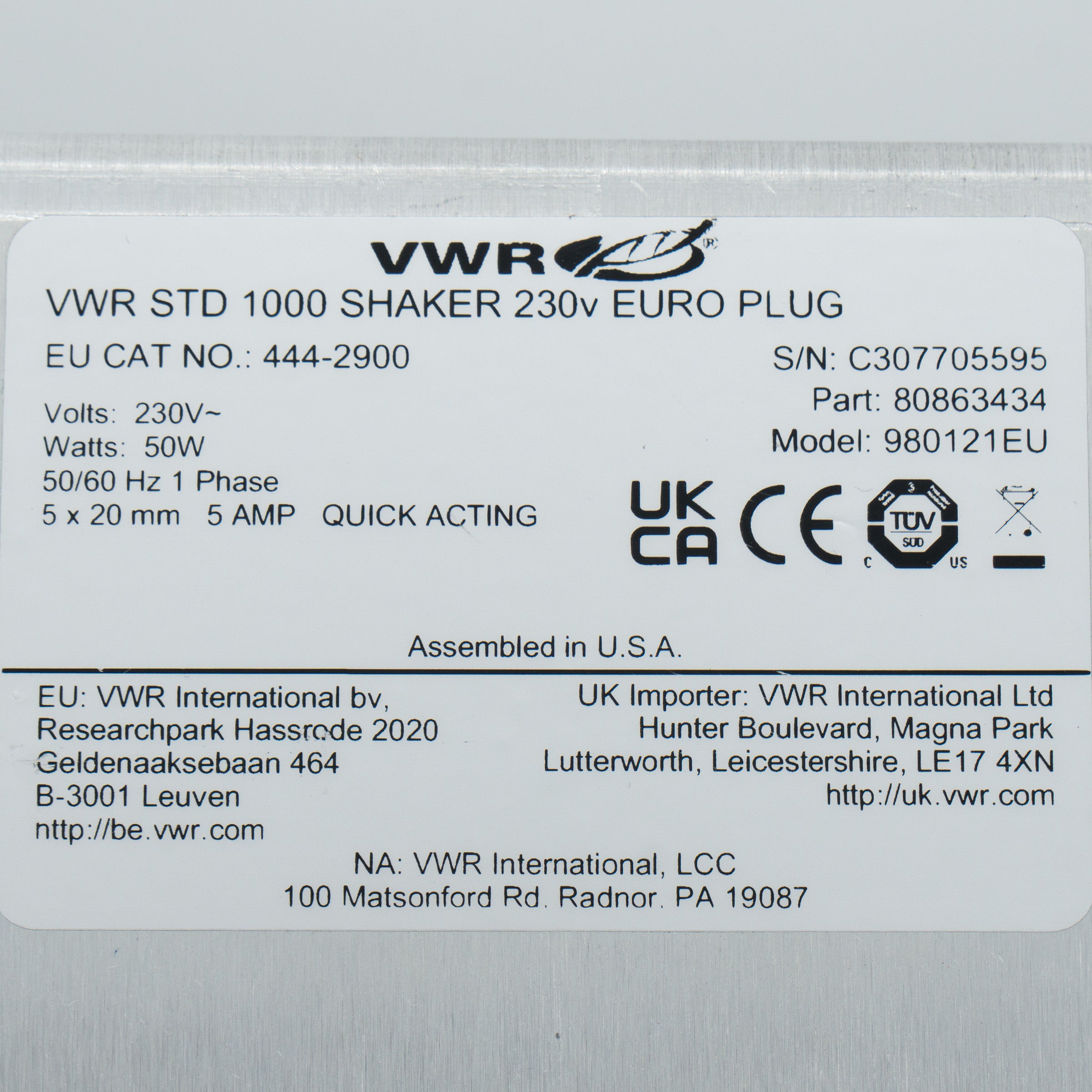 VWR Standard 1000 Orbital Shaker, image 6