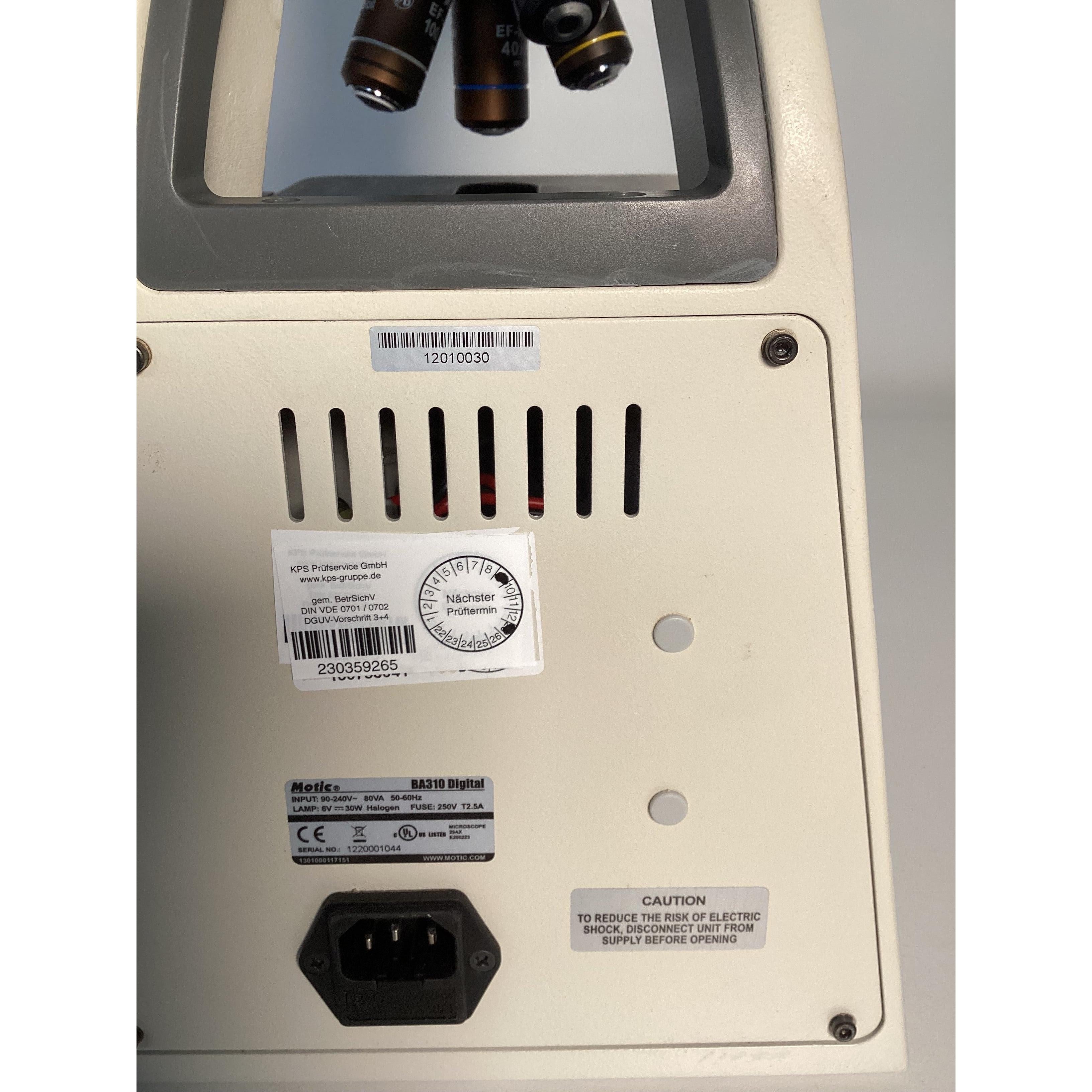 Motic BA310 Digital Compound Microscope, image 3