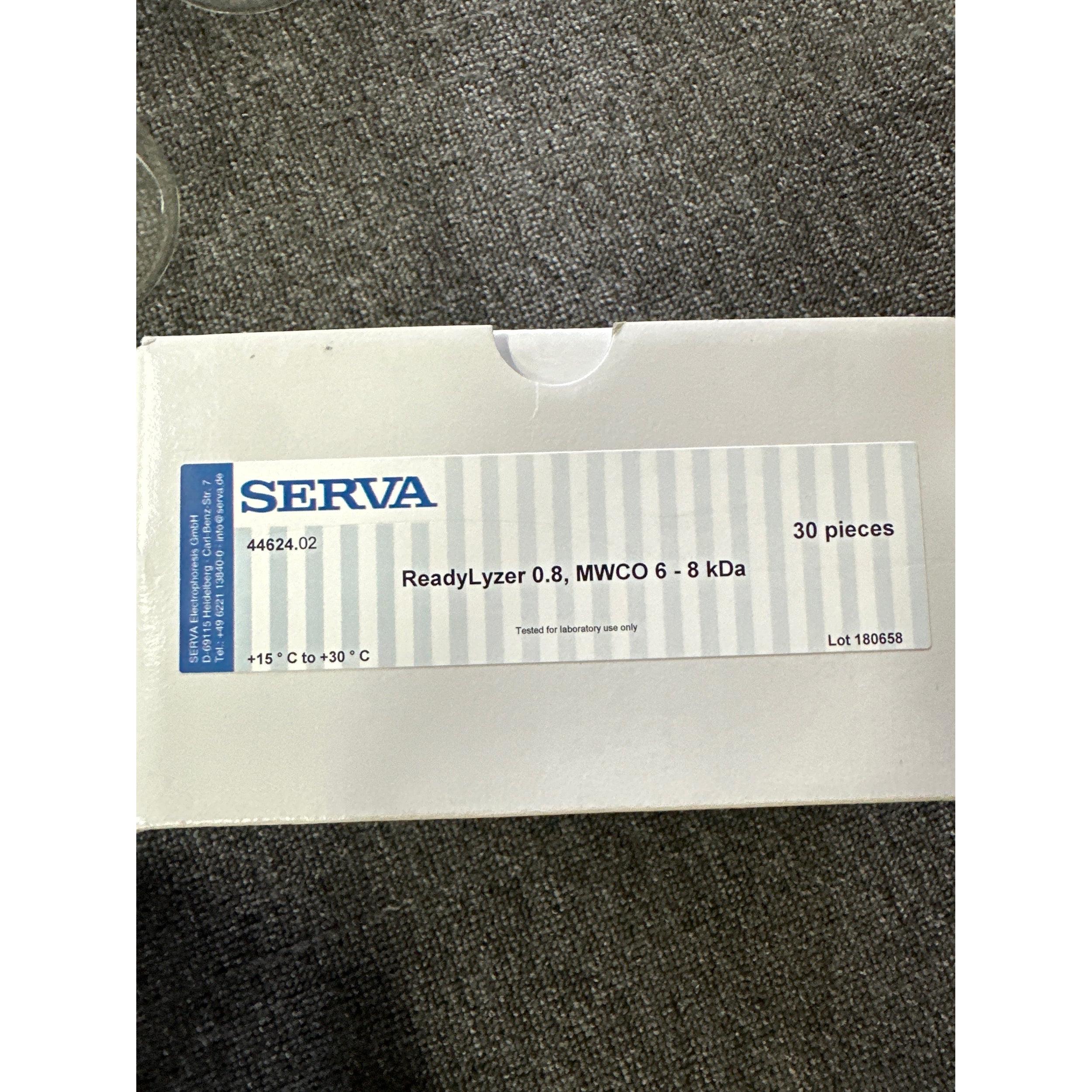 Serva ReadyLyzer 0.8 MWCO 6-8 kDa Dialysiersystem [30 Stk.], image 2