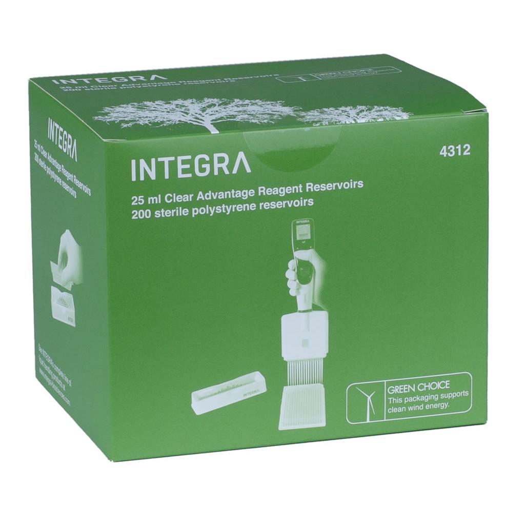 Integra Clear Advantage 25 mL Reservoir aus Polystyrol steril [50 Stk.]
