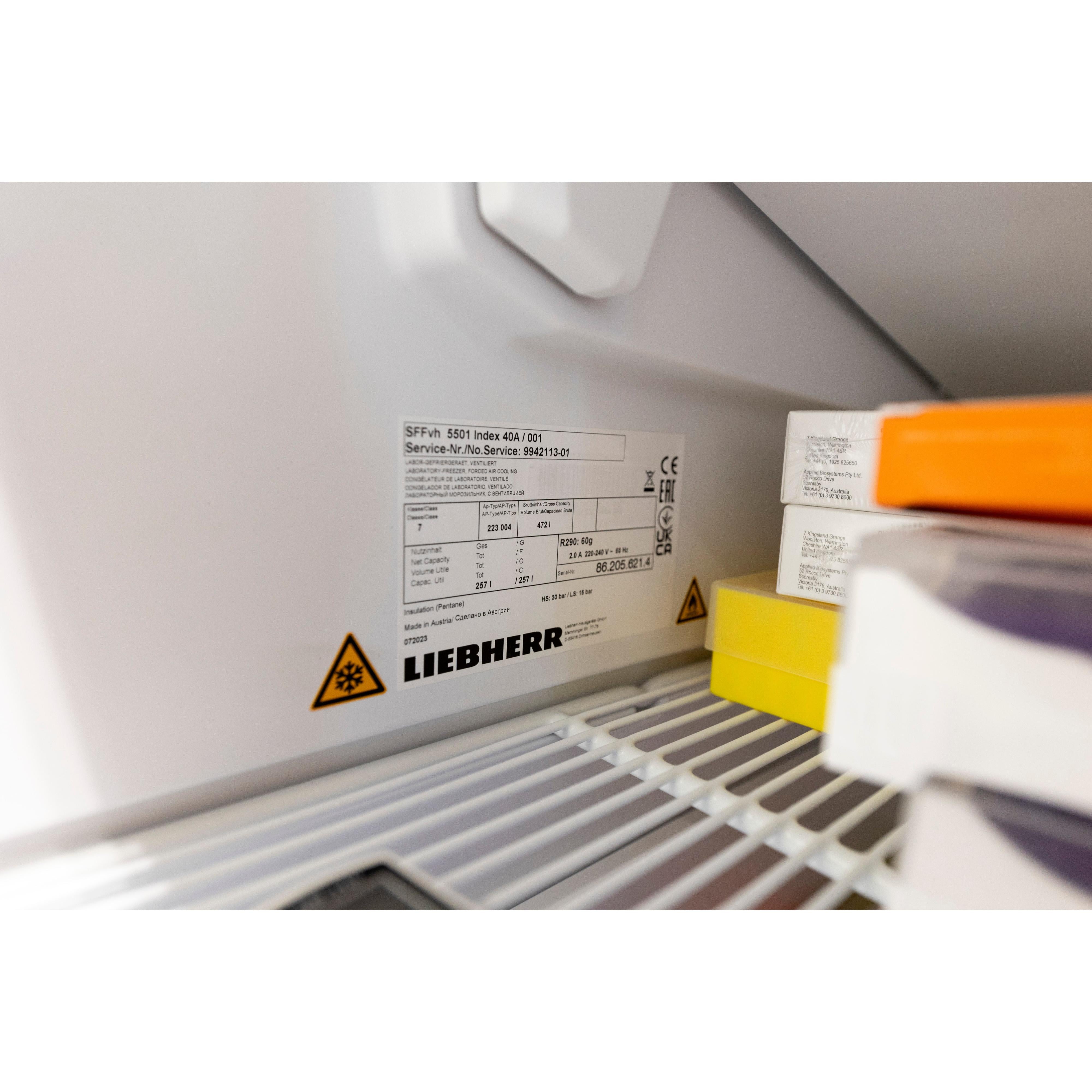 Liebherr SFFvh 5501 Performance Laboratory Freezer, image 3