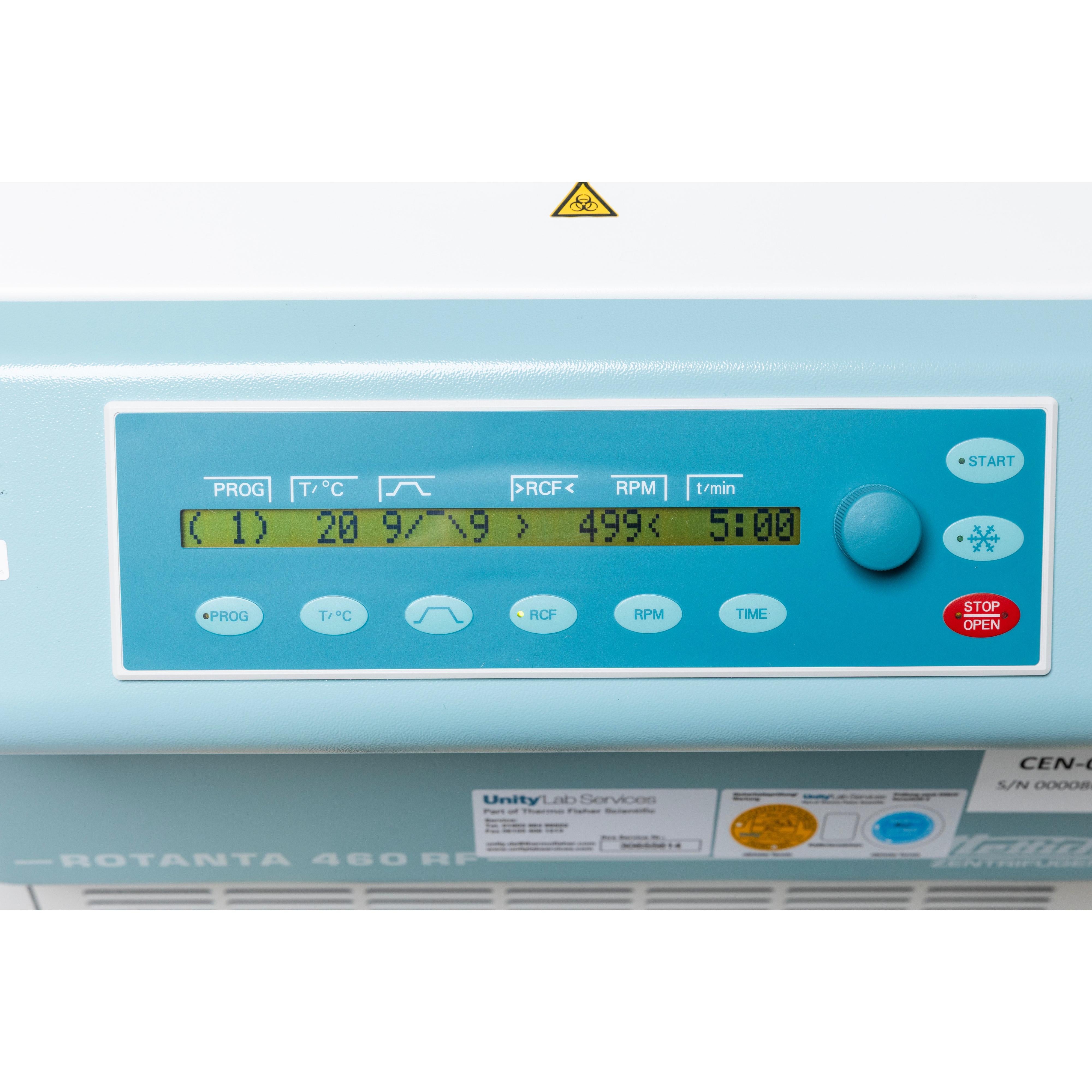 Hettich ROTANTA 460 RF Refrigerated Centrifuge, image 5