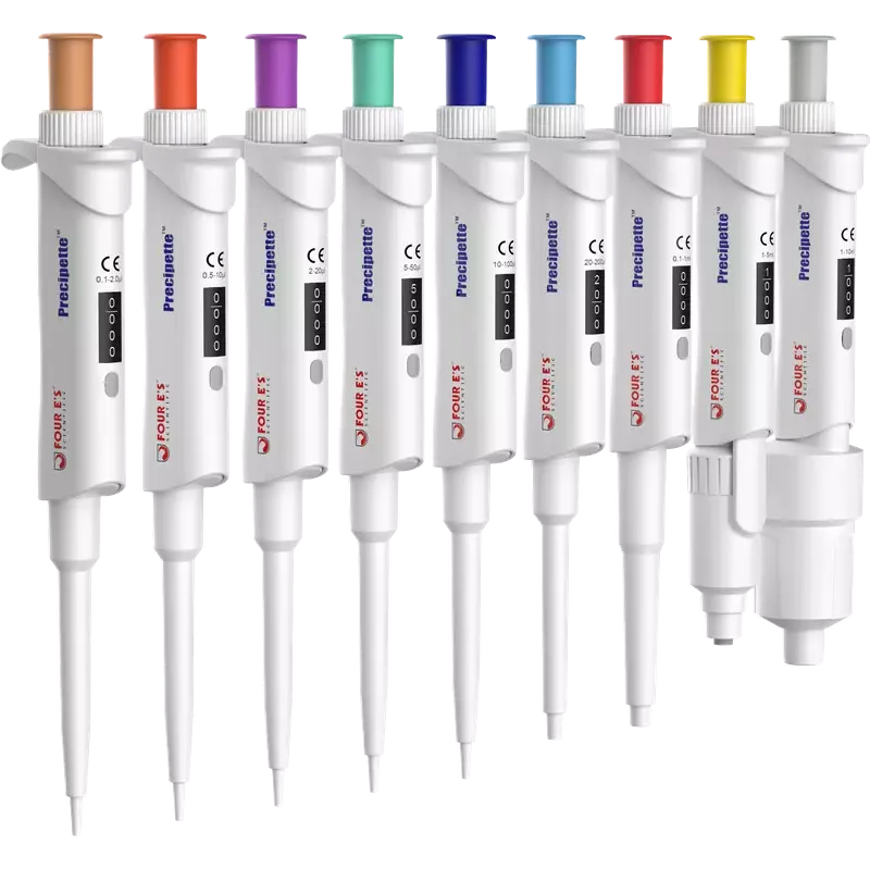 FOUR E'S Scientific Precipette 10–100 µL Einkanalpipette
